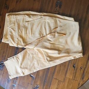 Old Navy Active High-Rise Orange Leggings